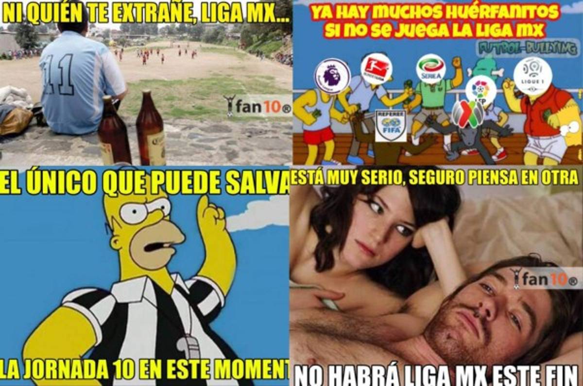 ¡No los perdonaron! Suspensión de Liga MX deja divertidos memes