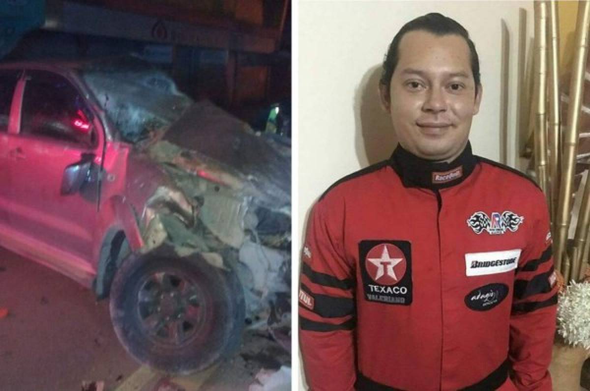 Piloto hondureño de automovilismo pierde la vida tras estrellarse contra una casa