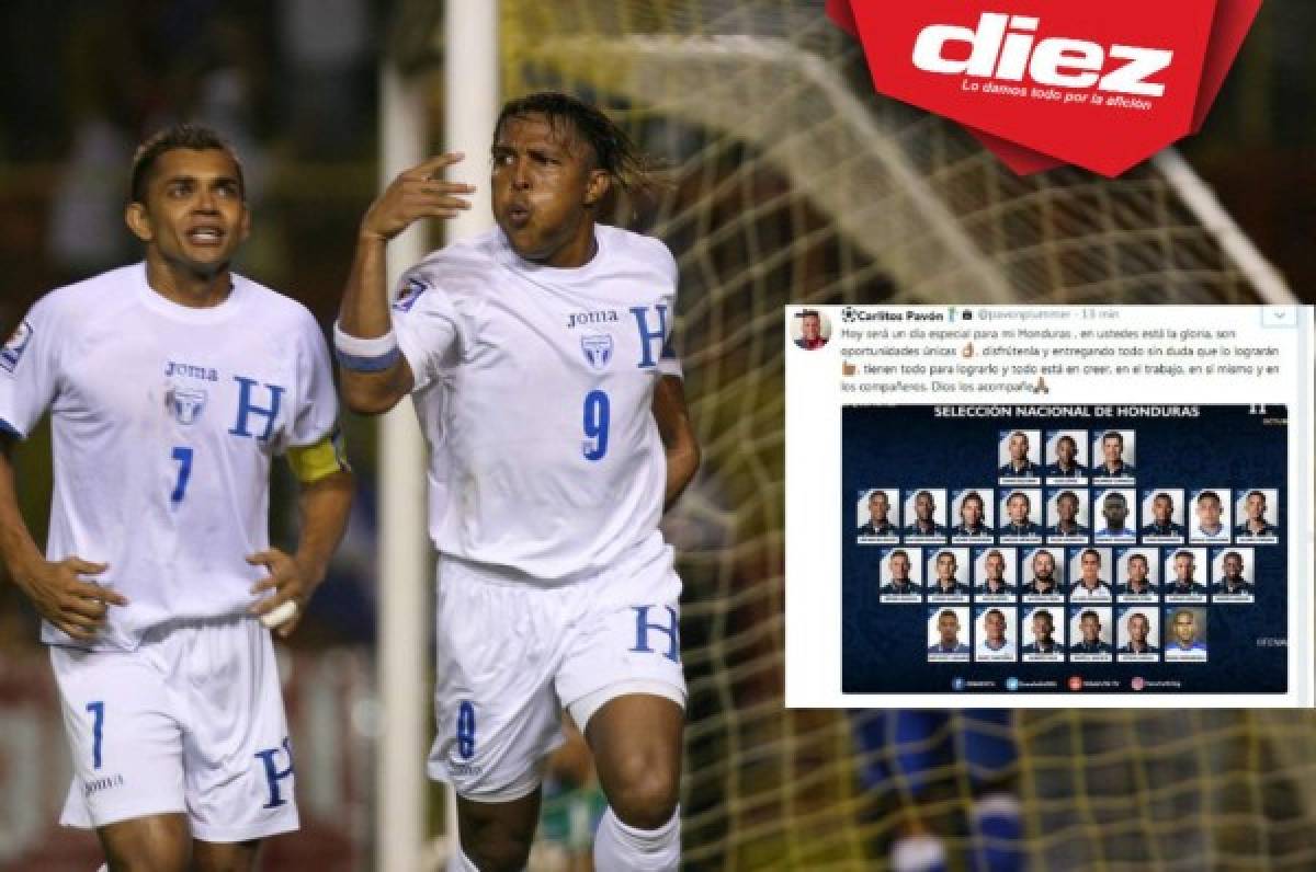 Emotivo mensaje de Carlos Pavón a los jugadores hondureños previo a duelo ante Australia
