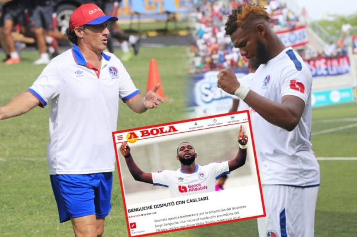 Pedro Troglio habla del futuro de Jorge Benguché, pretendido por Boavista de Portugal y Cagliari de Italia