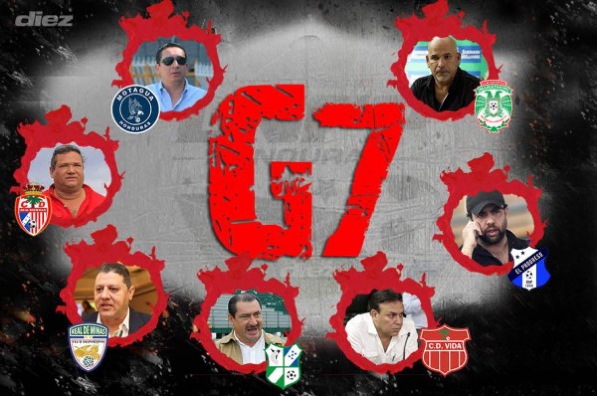 ¿Qué es el G-7 y por qué son los nuevos 'poderosos' de la Liga Nacional de Honduras?