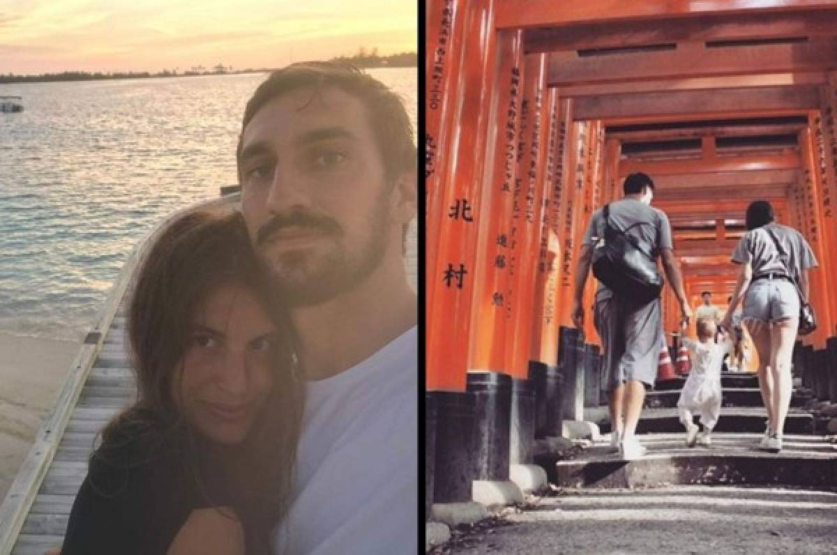 La historia de amor entre Davide Astori y Francesca Fioretti, su esposa