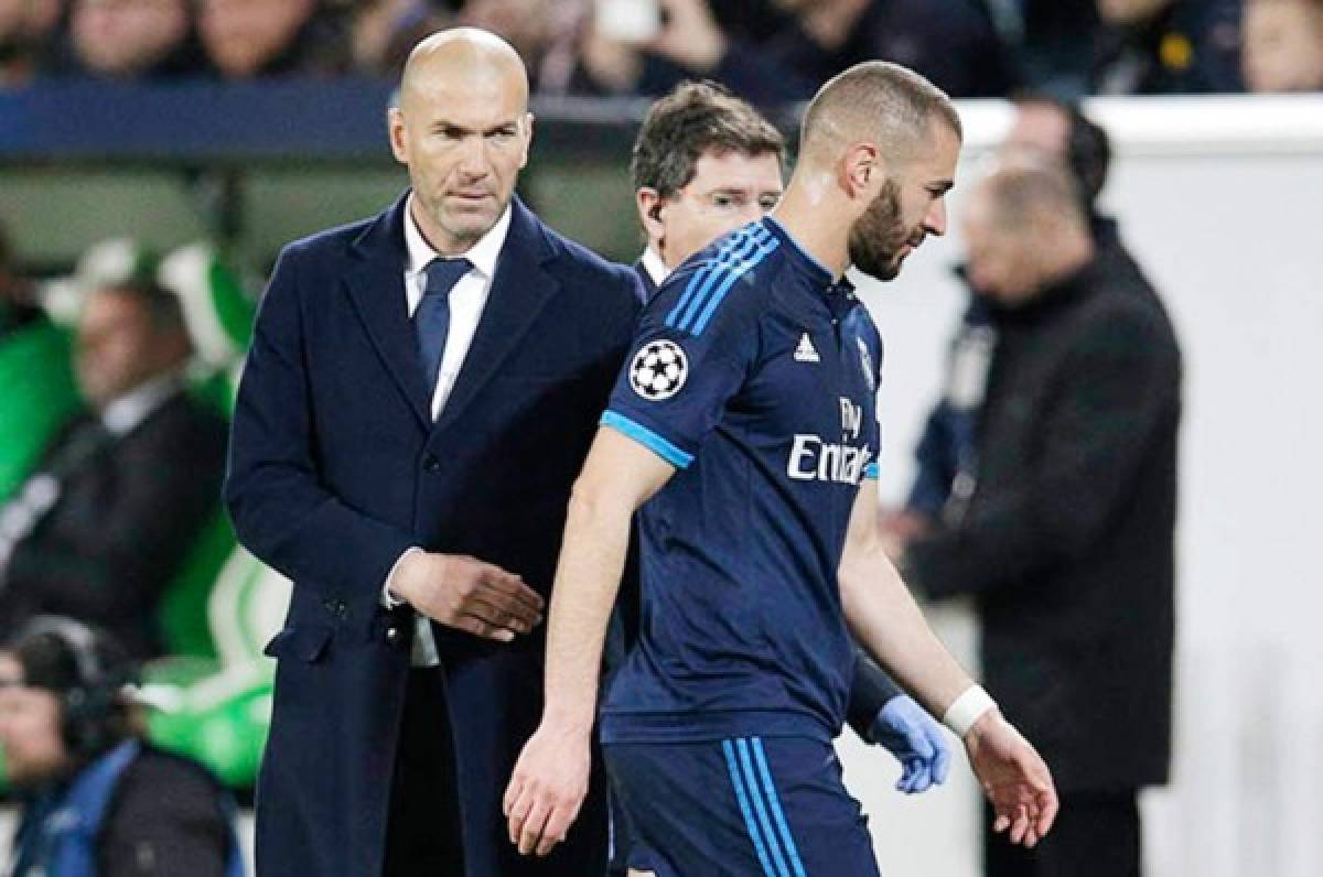 Zidane vuelve a defender a Benzema y niega problema alguno con Bale