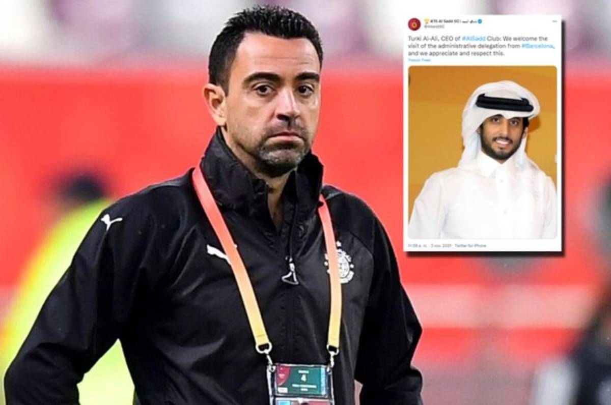 Barcelona recibe duro mensaje del Al-Sadd tras viajar a Qatar para cerrar el fichaje de Xavi