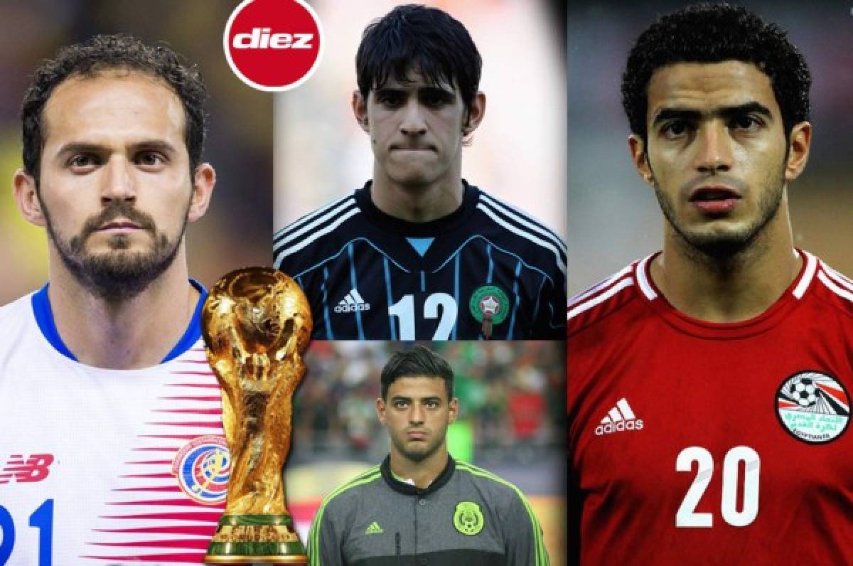 Los 19 compañeros de futbolistas hondureños que jugarán el Mundial de Rusia 2018