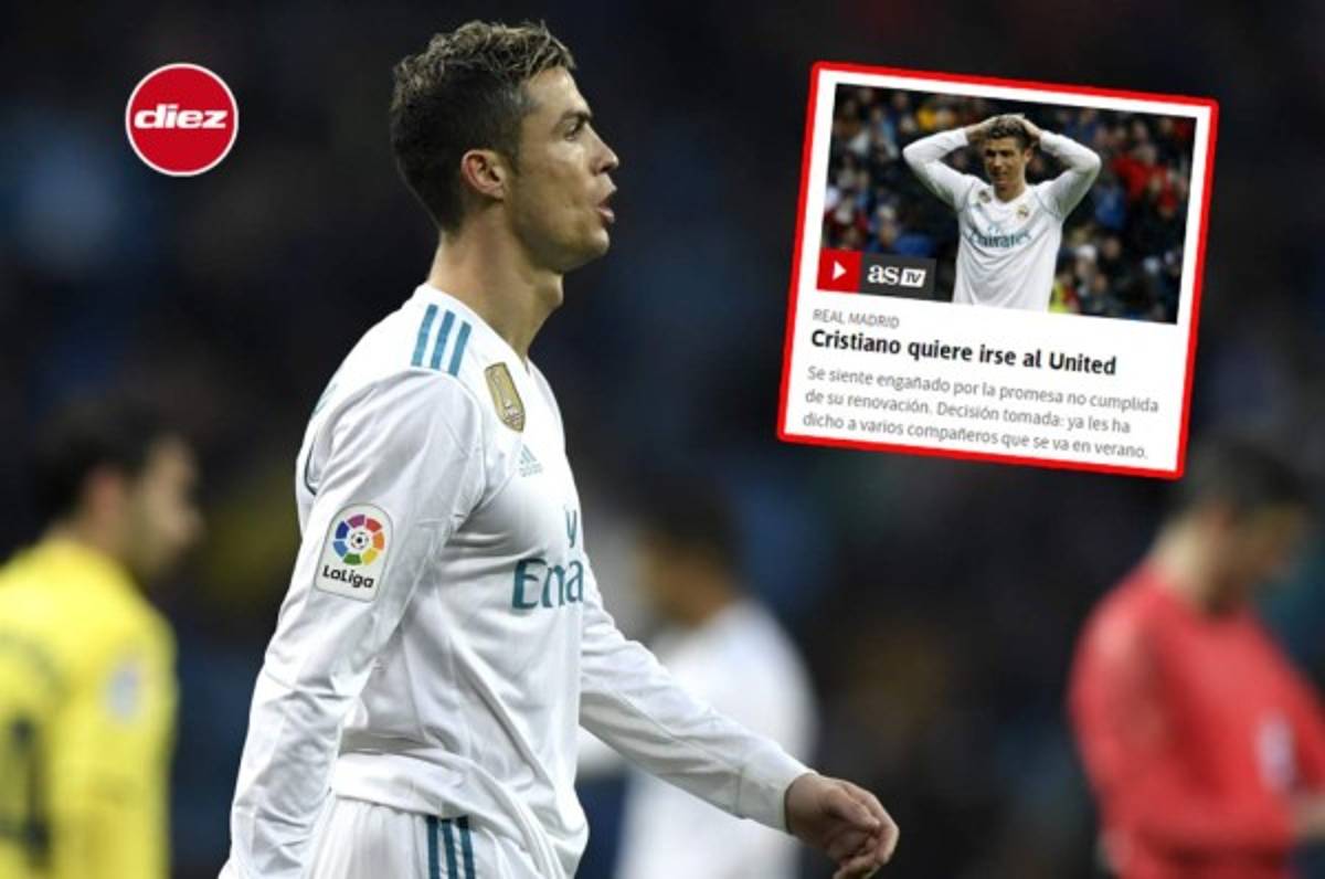 AS: ¡Cristiano Ronaldo quiere volver al Manchester United!