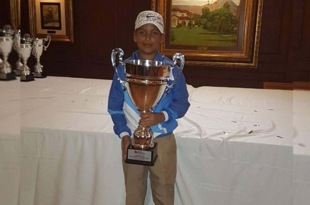 Niño hondureño gana torneo centroamericano de golf