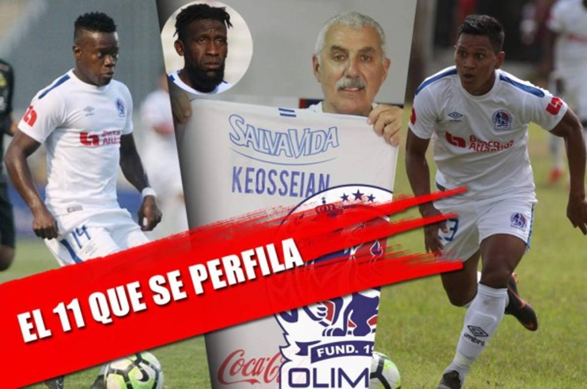 Keosseián y un equipo con más futbol: Así alinearía ante Real España