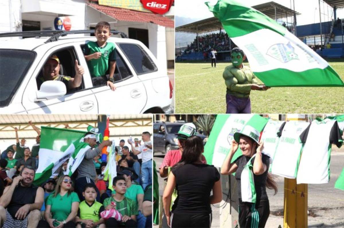 Ambientazo en Ocotepeque para final de la Liga de Ascenso entre Pinares y Santos