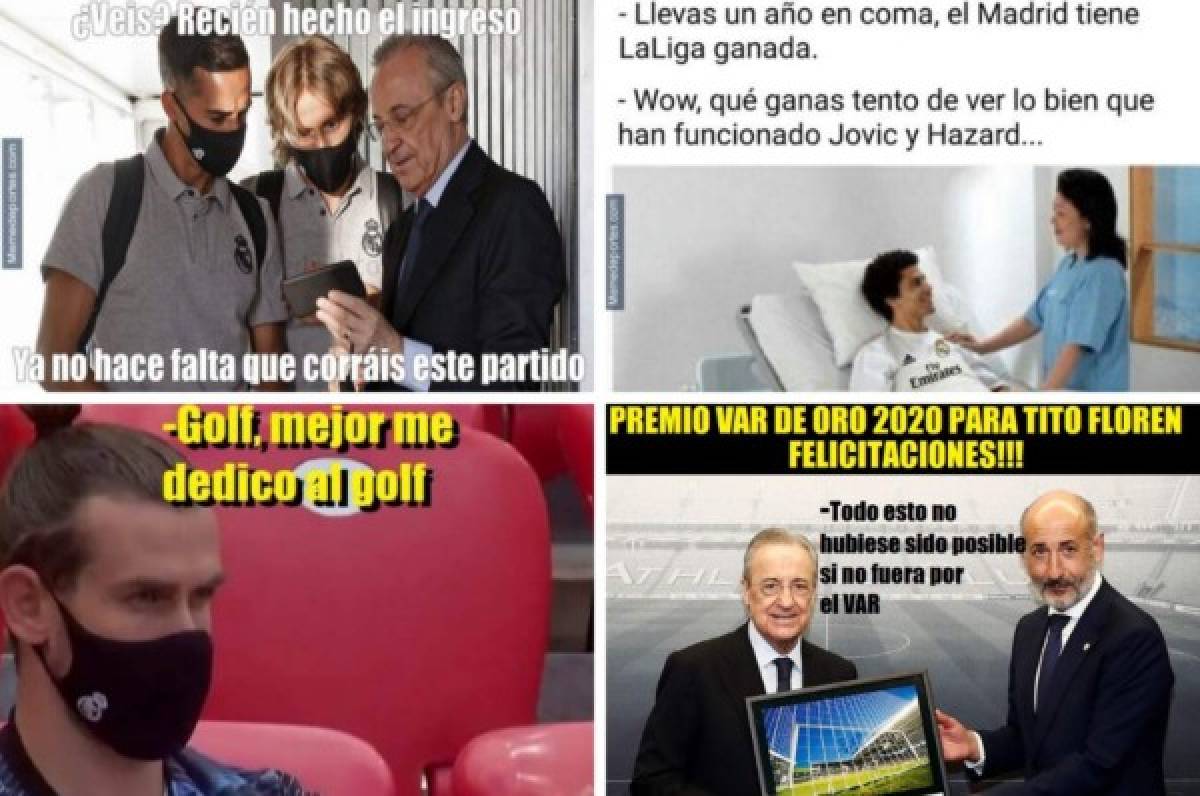 Florentino, el VAR y Barcelona, protagonistas de los memes tras el sufrido triunfo del Real Madrid contra el Athletic  