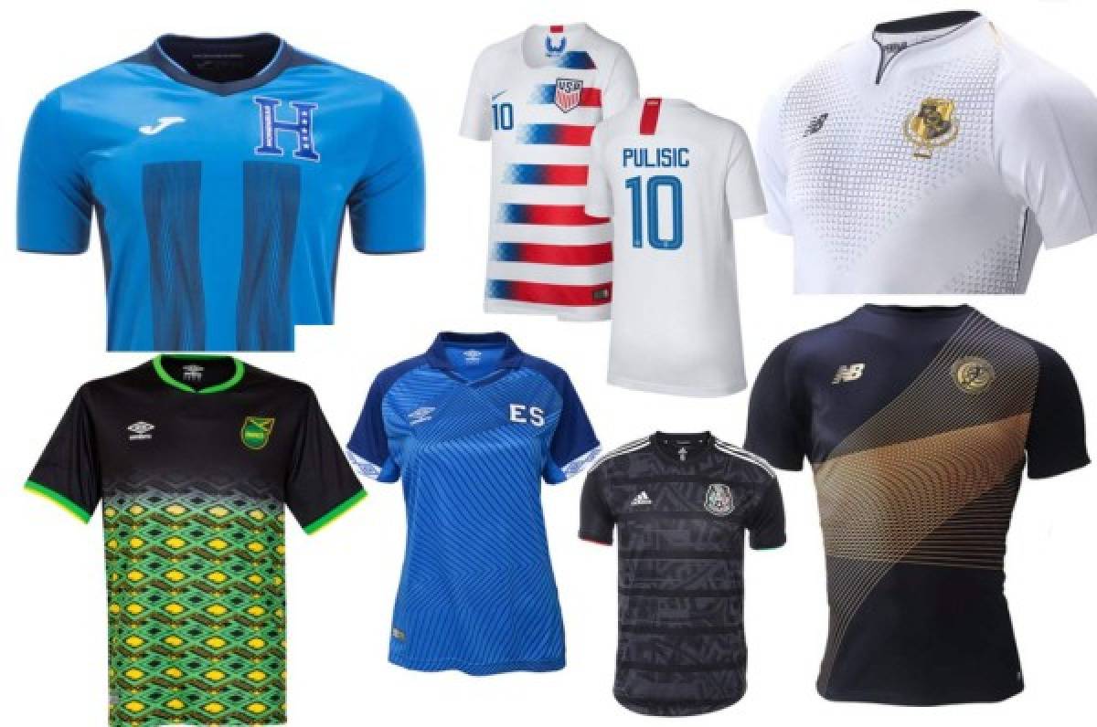 ¿Cuál es la más bonita? Las camisas que vestirán las selecciones en Copa Oro 2019