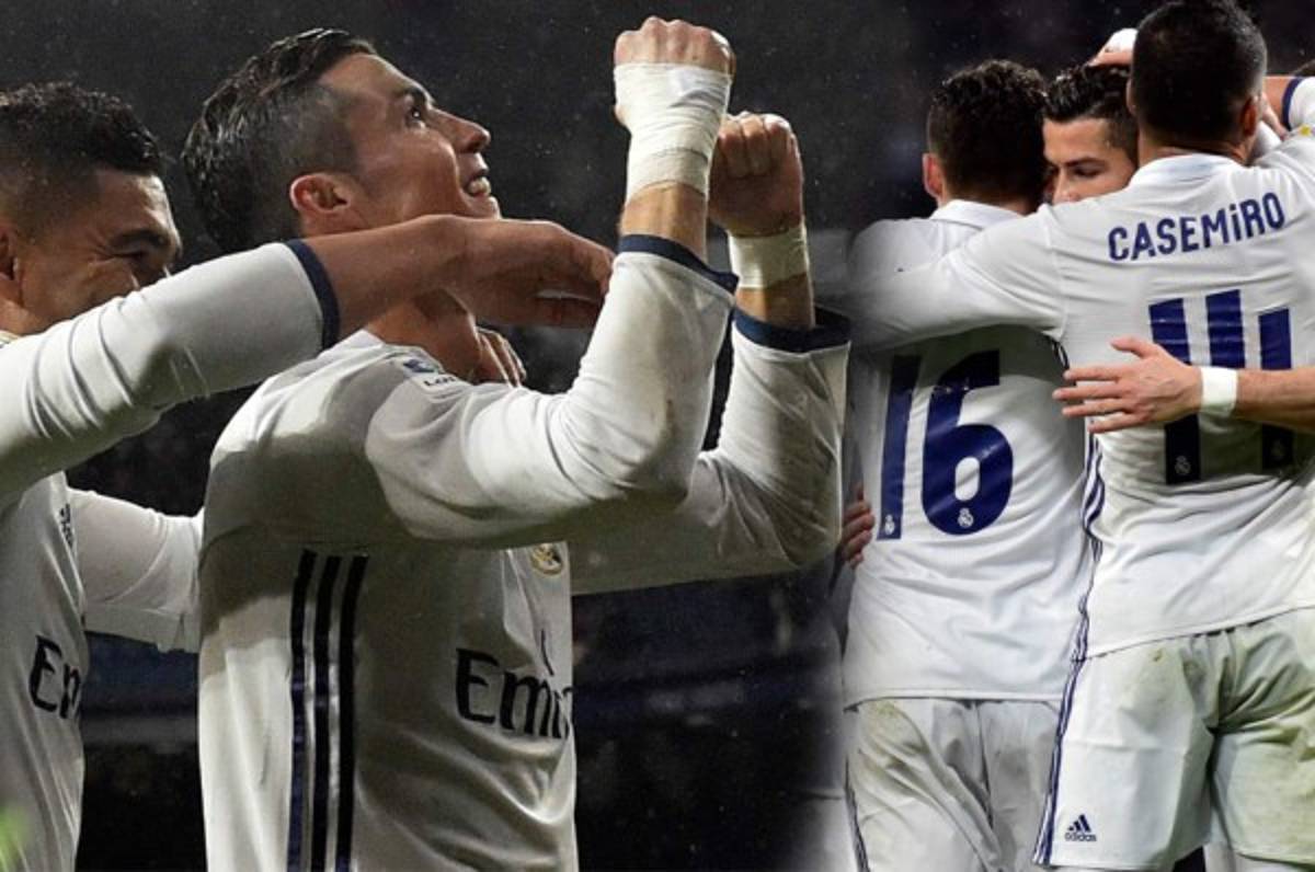 Real Madrid goleó a Real Sociedad con un gran Cristiano y se afianza como líder en España