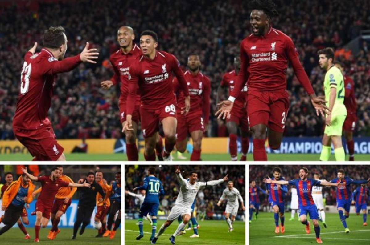 Las grandes hazañas que se han dado en la Champions League