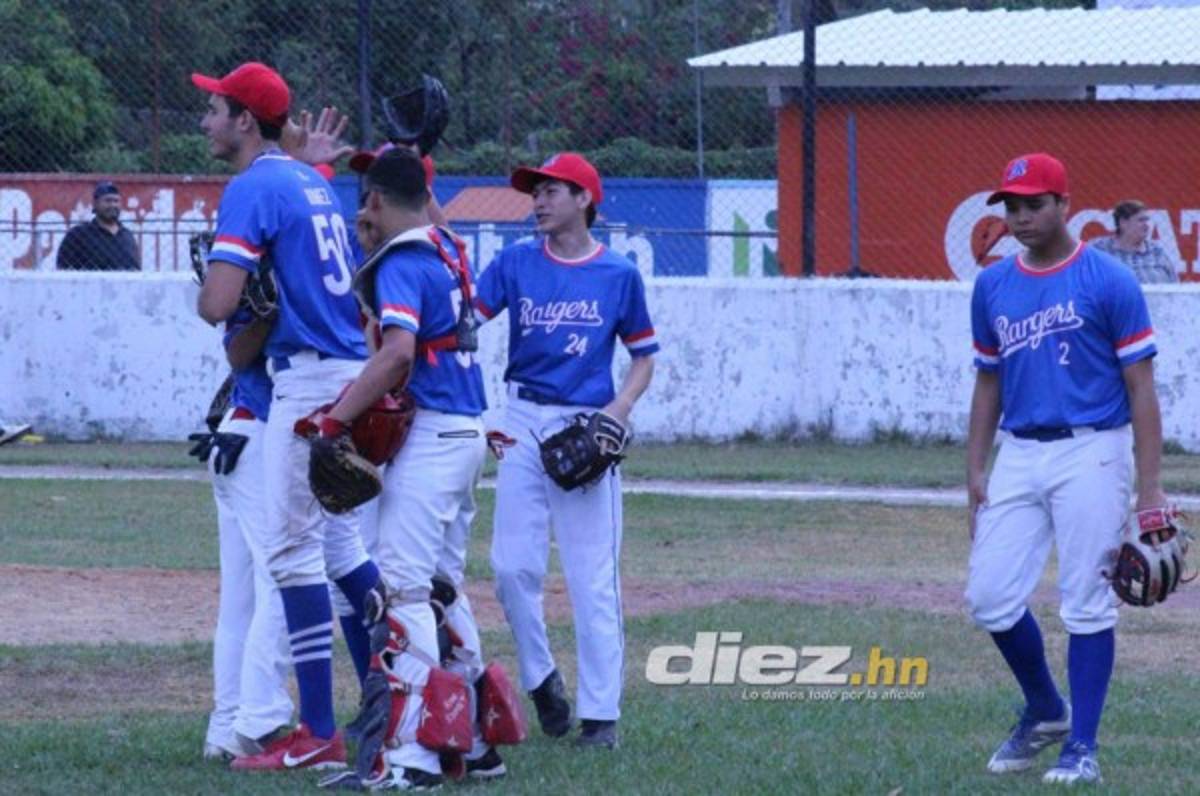 Rangers se coronó campeón del campeonato de béisbol Pre Junior