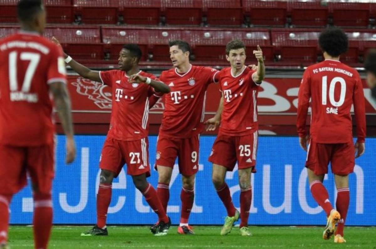 Lewandowski pone líder al Bayern Munich para celebrar su premio 'The Best'