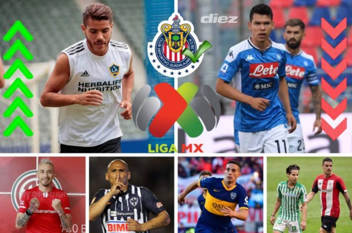 Mercado Liga MX: Chivas confirma fichaje, bombazo de Diego Lainez y Chucky Lozano es noticia   