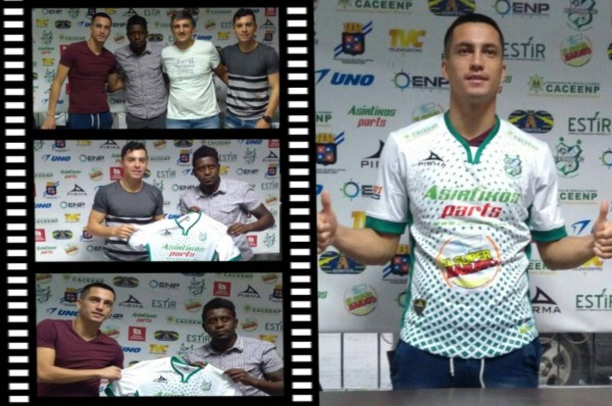 Platense presentó oficialmente a sus dos nuevos refuerzos para el Torneo Apertura.