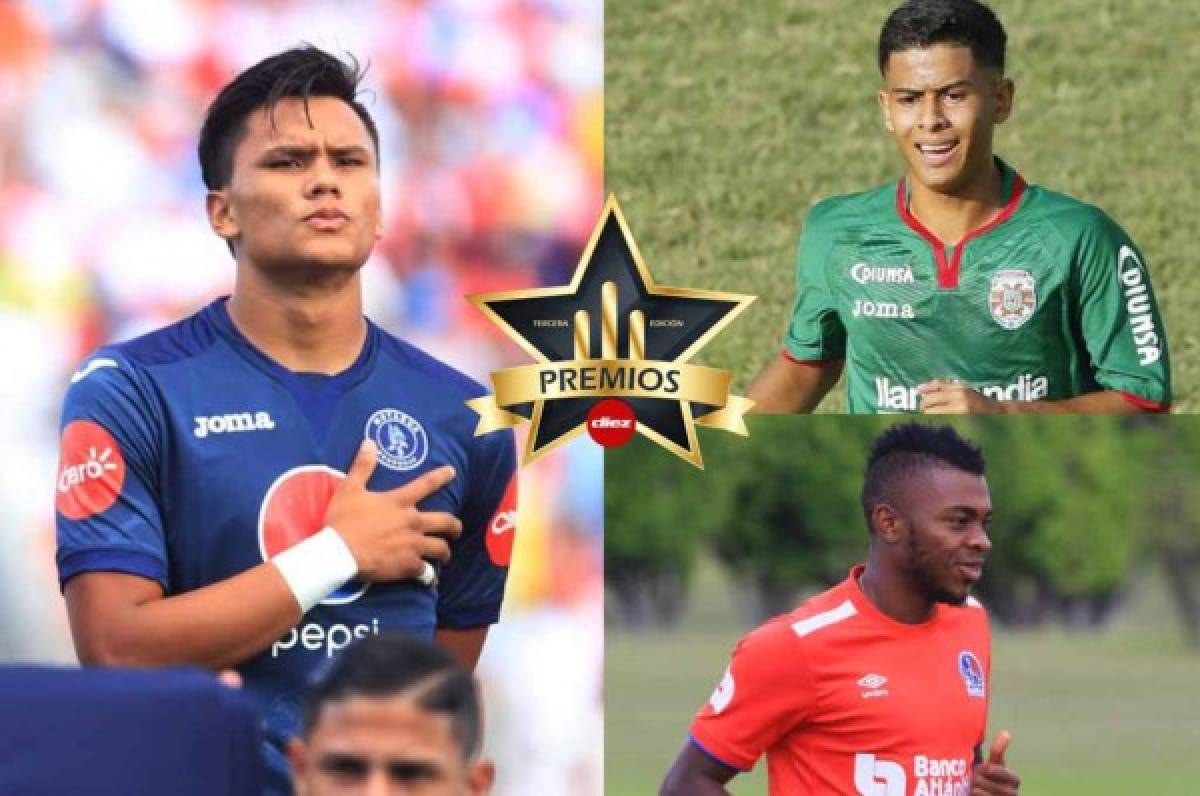 PREMIOS DIEZ 2018: Denil Maldonado, el mejor juvenil del fútbol hondureño