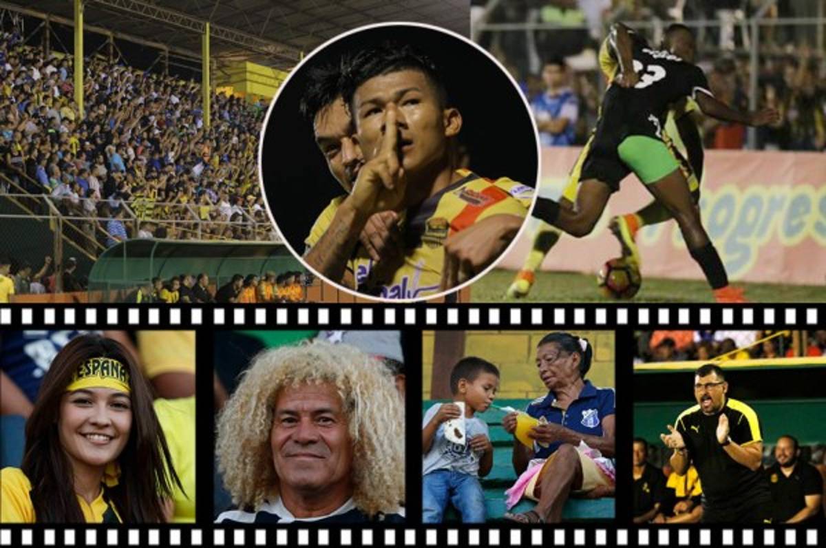 ¡NO SE VIO EN TV! El llenazo en El Progreso y el curioso festejo del' Chino'