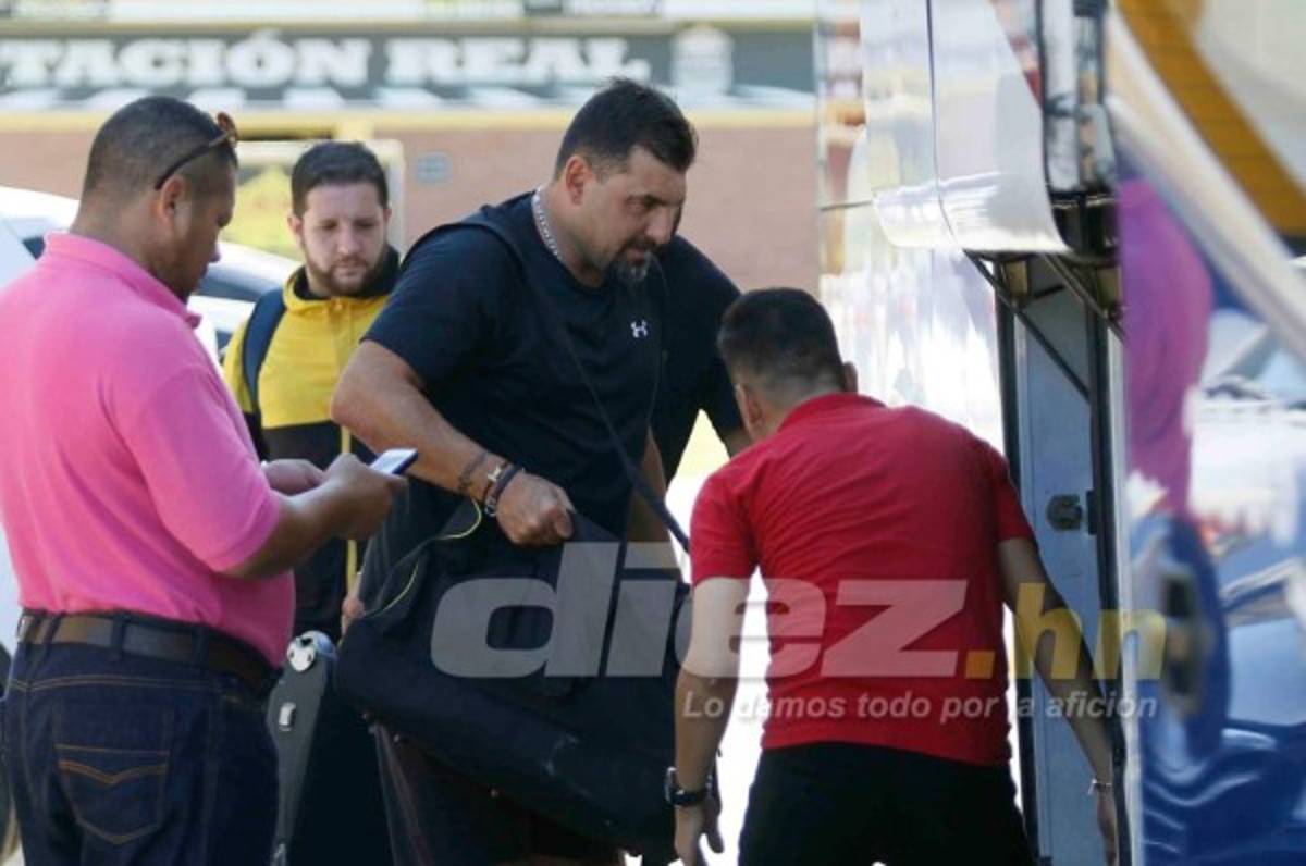 Real España se fue en completo silencio a Tegucigalpa para enfrentar a Olimpia