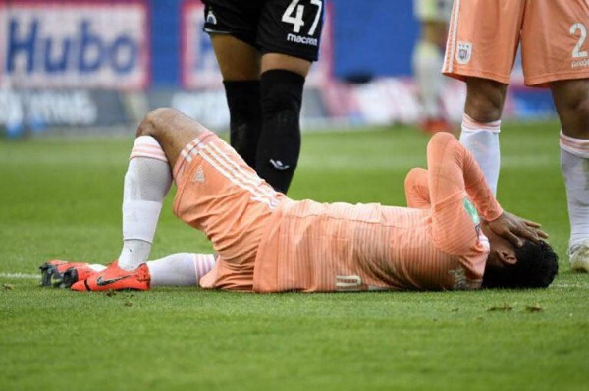 Lamentable: Andy Najar se vuelve a lesionar durante juego del Anderlecht