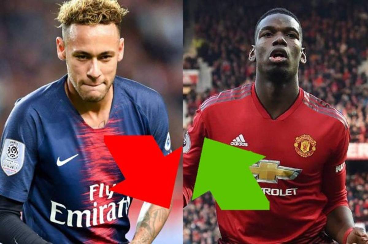 Giro inesperado: El PSG propone un trueque galáctico entre Neymar y Pogba