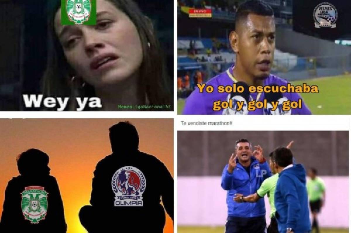 Memes: Humillan a Marathón tras la goleada de escándalo del Olimpia en el Nacional