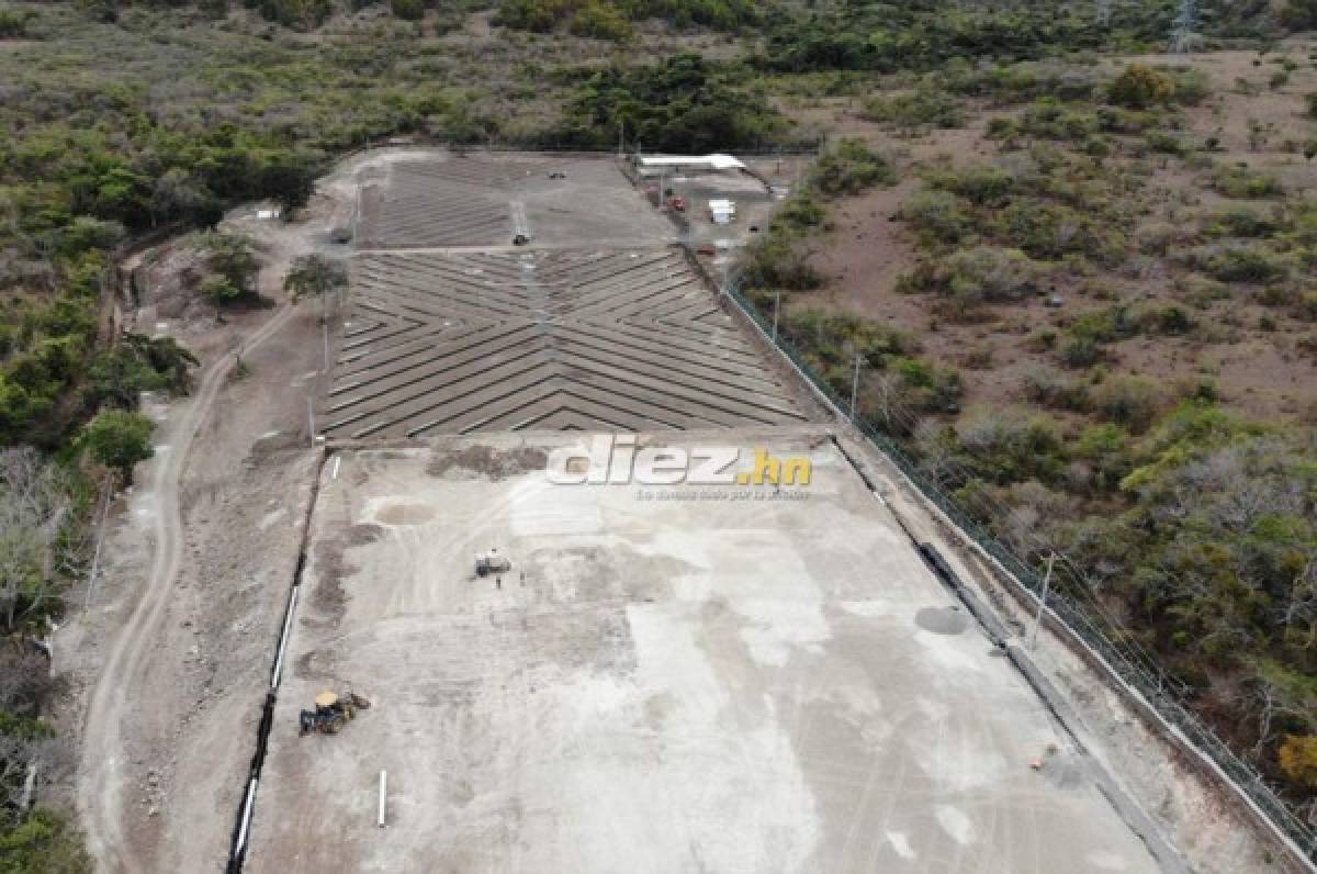 Fotos: Así avanza la construcción de la nueva sede de Olimpia