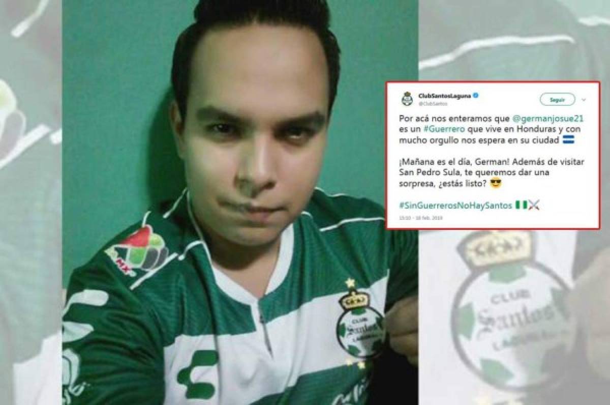 Santos Laguna sorprende a aficionado de Marathón en Honduras