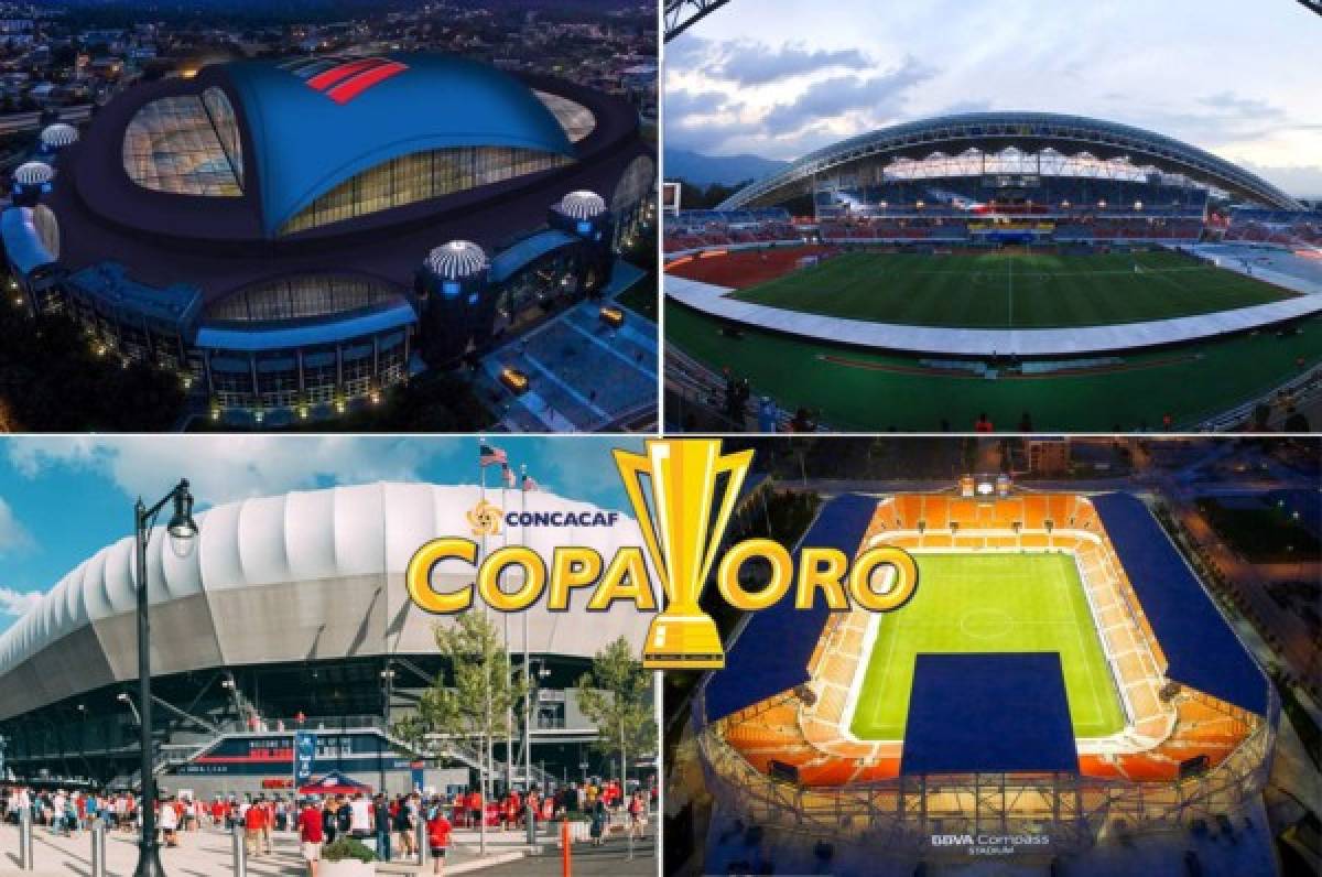 ¡Dos están fuera de Estados Unidos! Los modernos estadios que albergarán la Copa Oro 2019