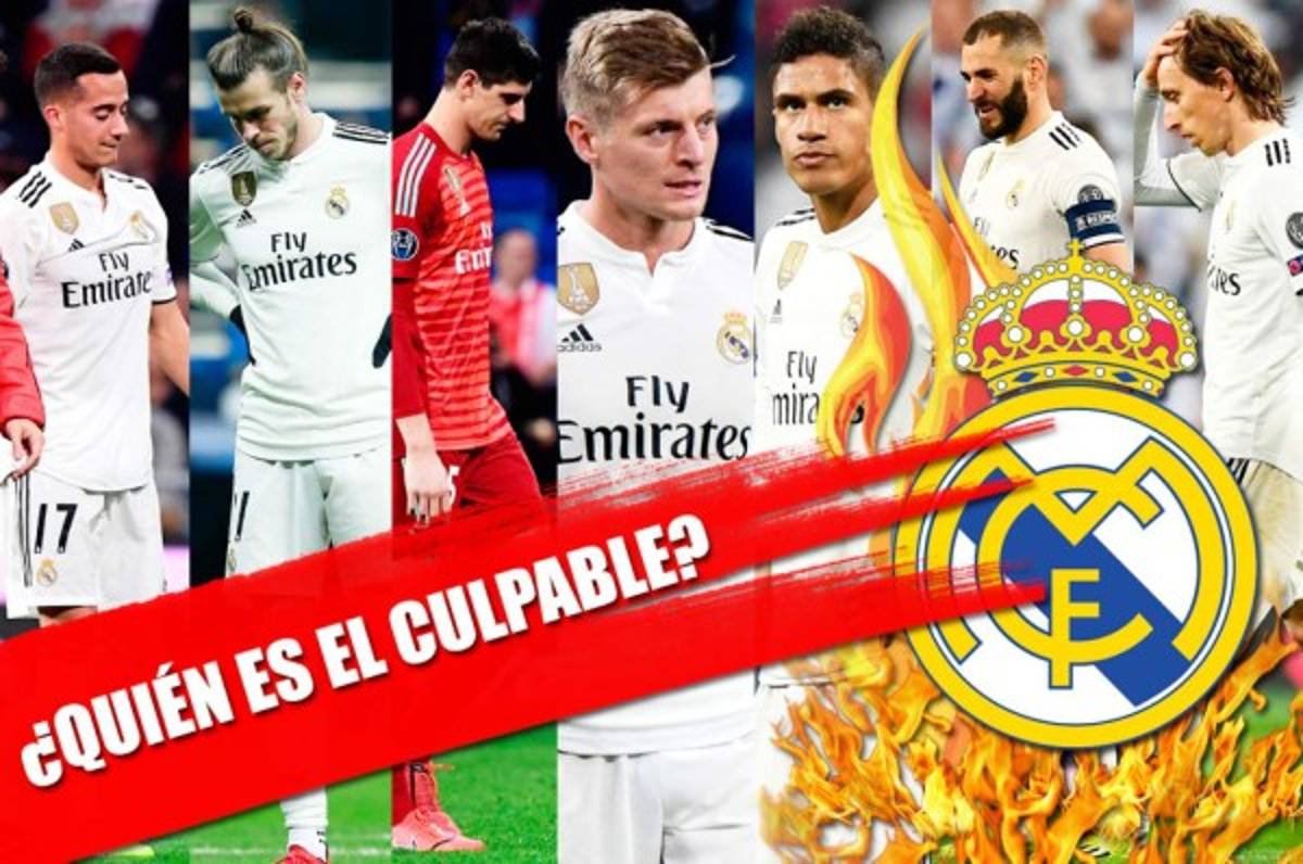 Real Madrid: Los artífices de la debacle madridista en Champions League