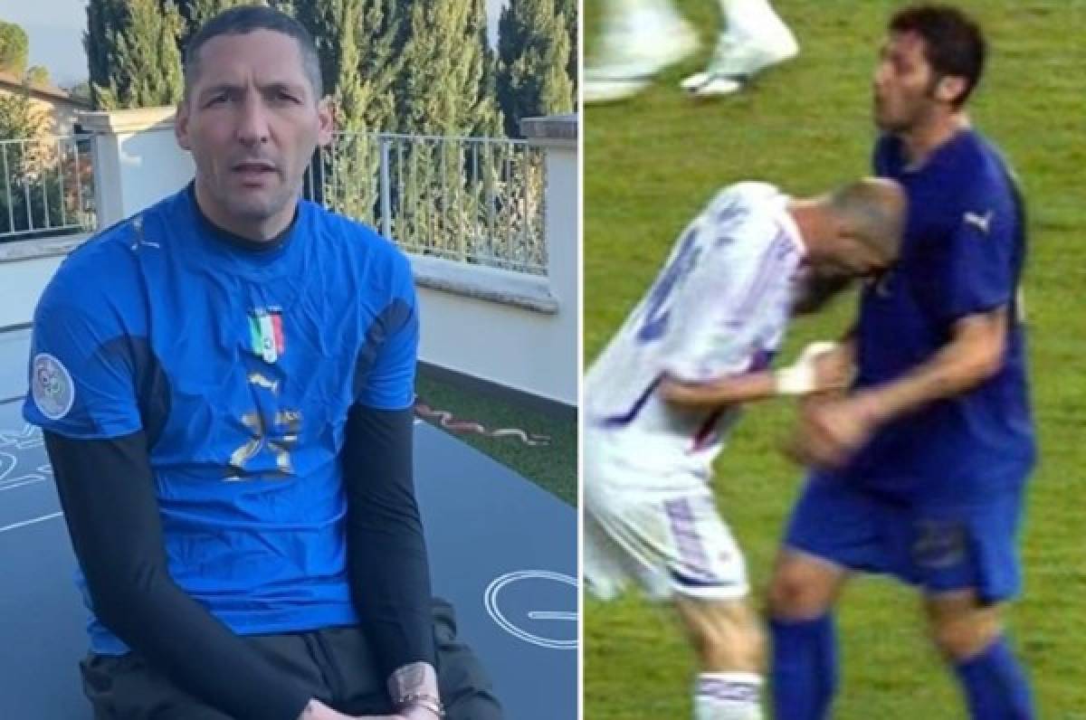 Materazzi rompe el silencio y revela lo que más le dolió del cabezazo de Zidane
