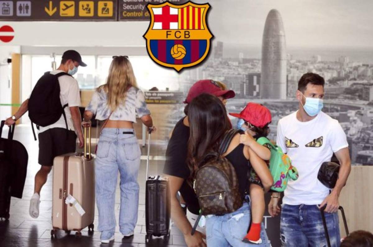 Jugadores del Barcelona se toman unas mini vacaciones previo a la Champions League