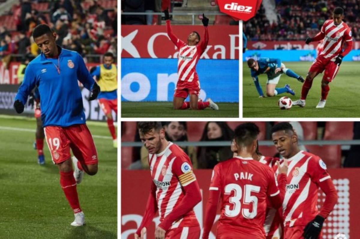 EN FOTOS: La alegría y desahogo del Choco Lozano por su gol ante Atlético de Madrid