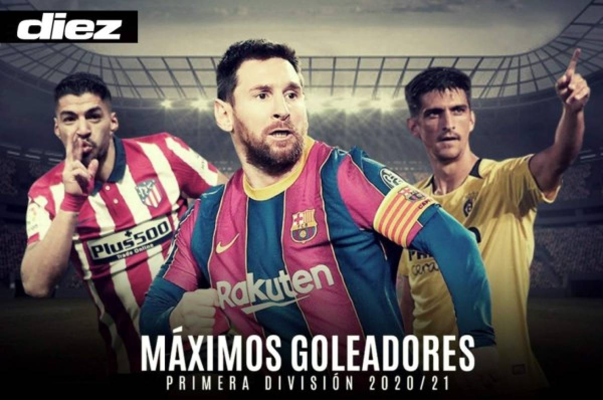 Tabla de goleadores de La Liga de España: Lionel Messi es el pichichi de la temporada 2020-2021