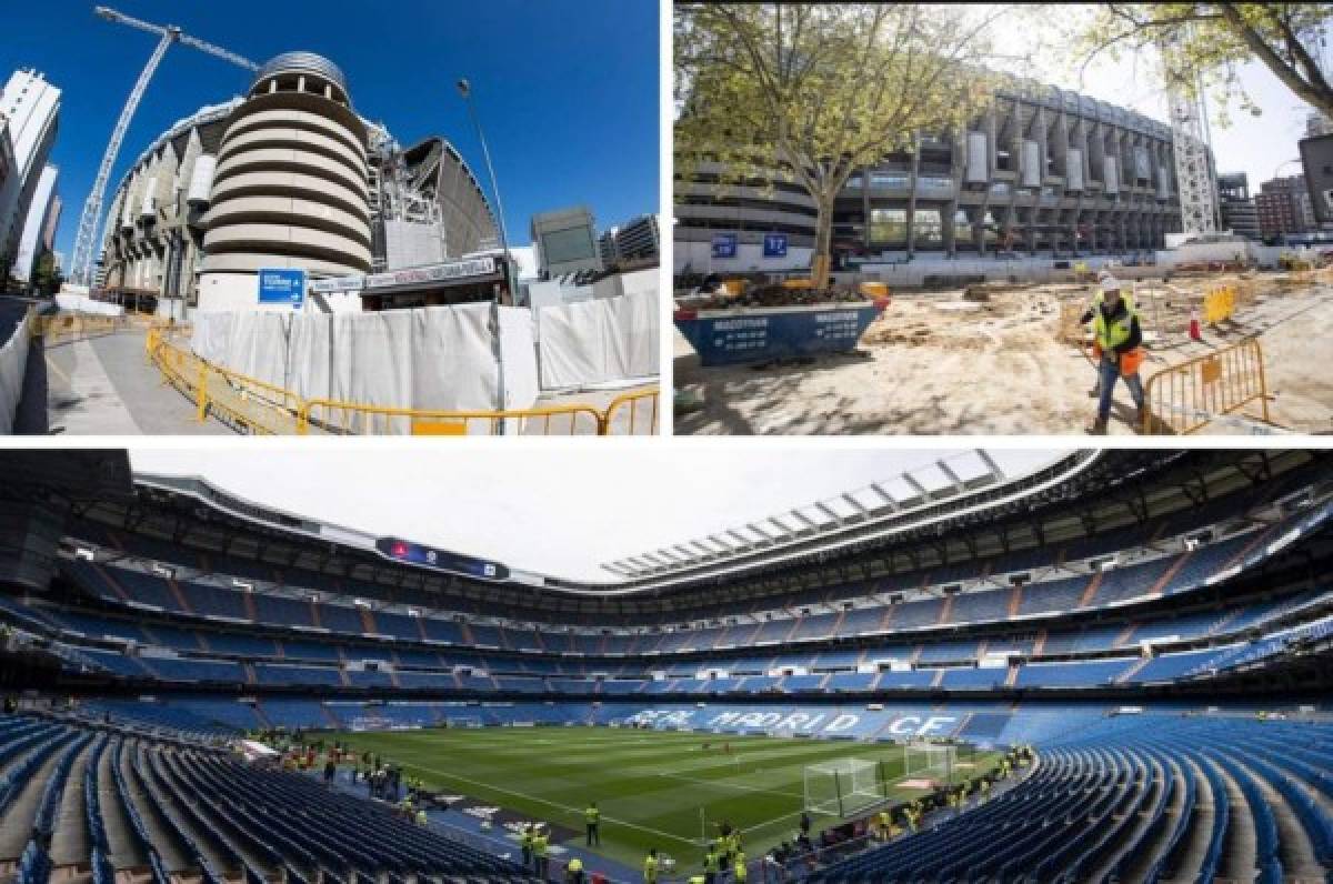 Pese a las obras de remodelación, Real Madrid cede el Bernabéu para combatir el coronavirus