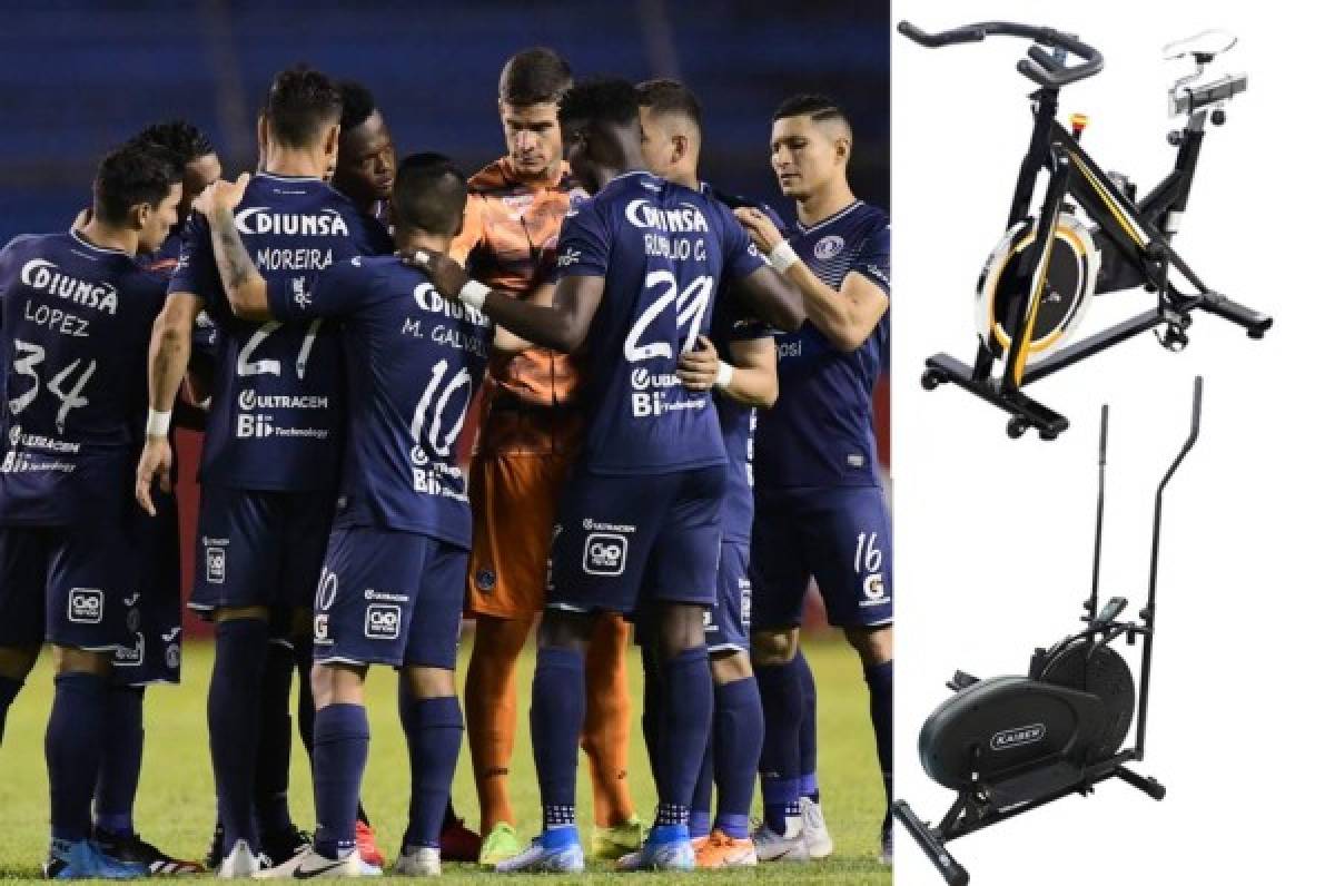 Motagua adquiere adquiere bicicletas estáticas y elípticas para sus jugadores