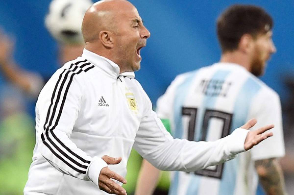 Sampaoli: 'Messi siente, sufre, llora y se pone feliz cuando gana Argentina'