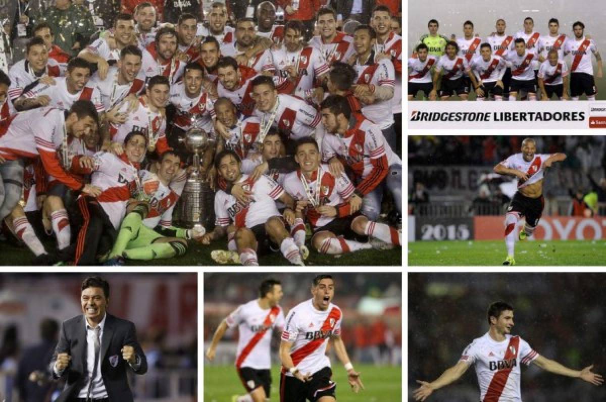 ¡Seis sobrevivientes! El último equipo de River Plate campeón de la Copa Libertadores