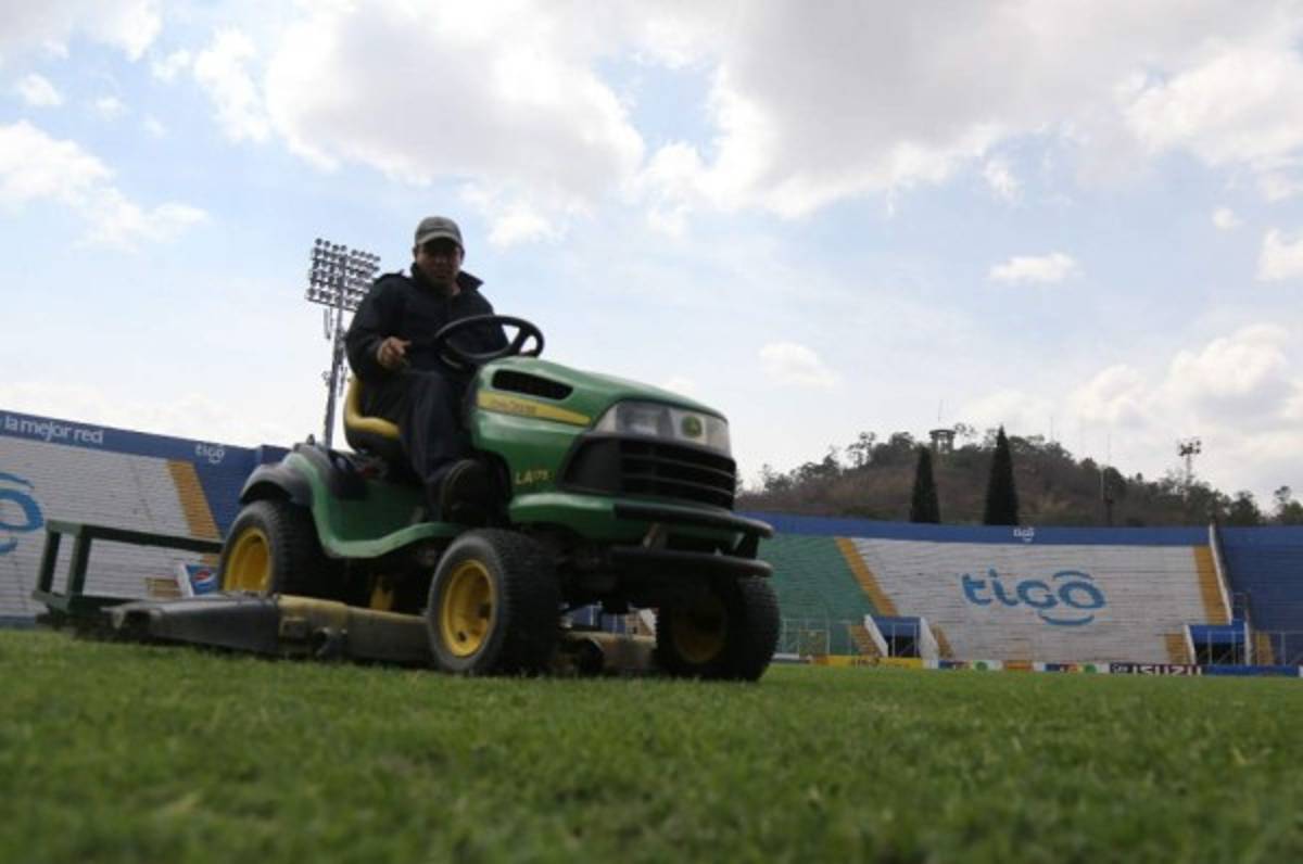 Preparan el Nacional para juegos de la Selección de Honduras