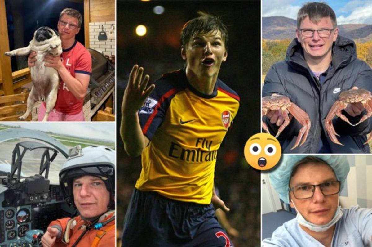 Irreconocible cambio físico: así luce ahora el ruso Arshavin tras brillar en el Arsenal y anunciar su retiro