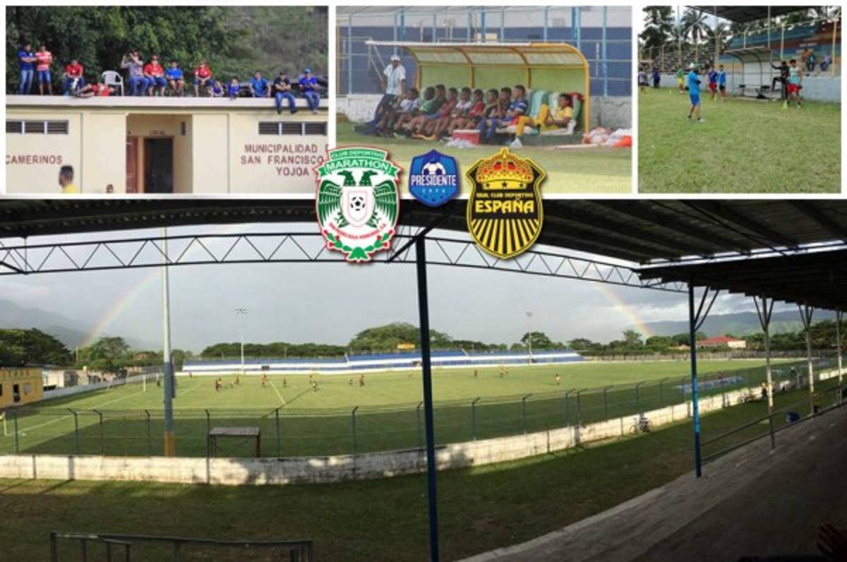 Los estadios donde jugarán Marathón y Real España en Copa Presidente