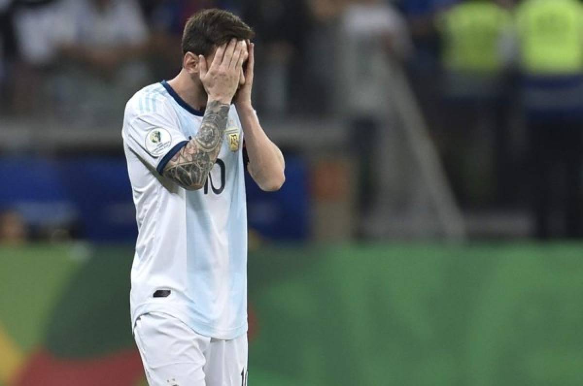 Messi: Las sentidas palabras tras empatar contra Paraguay en la Copa América 2019