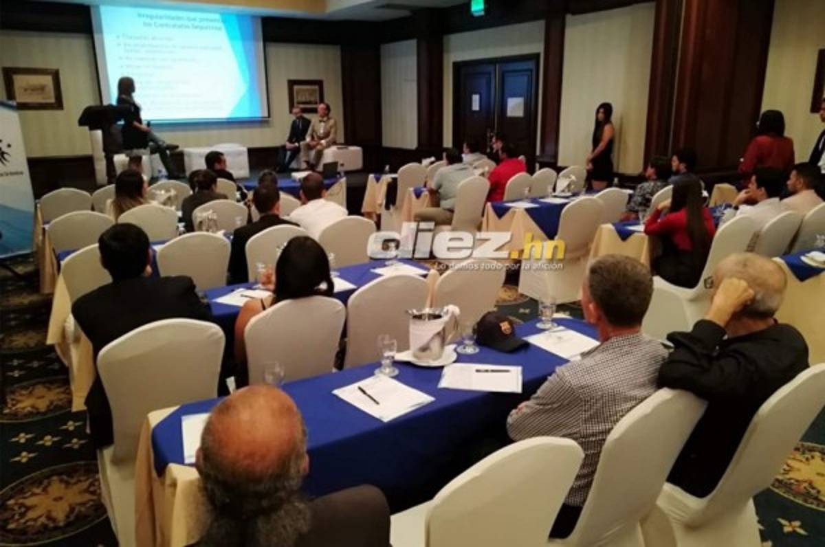 Asociación de Futbolistas de Honduras realizó el primer Foro Jurídico Deportivo Internacional