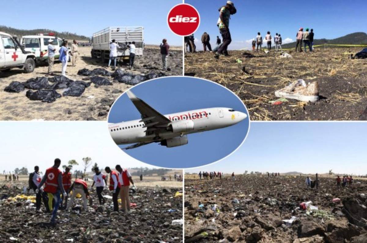 Desgarradoras imágenes: Cae avión de Ethiopian Airlines y mueren todos sus pasajeros