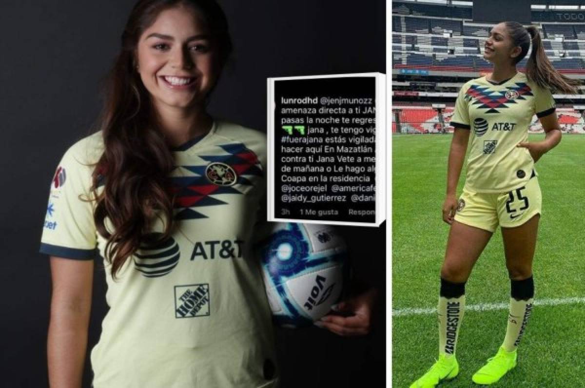Escándalo en la Liga MX Femenil: Las amenazas de muerte que recibió Jana Gutiérrez, jugadora del América