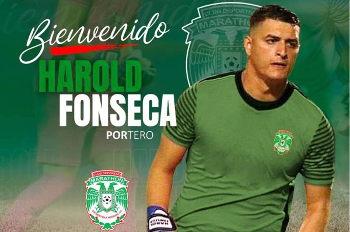 Oficial: Marathón anuncia el fichaje del portero Harold Fonseca quien llega procedente del Olimpia