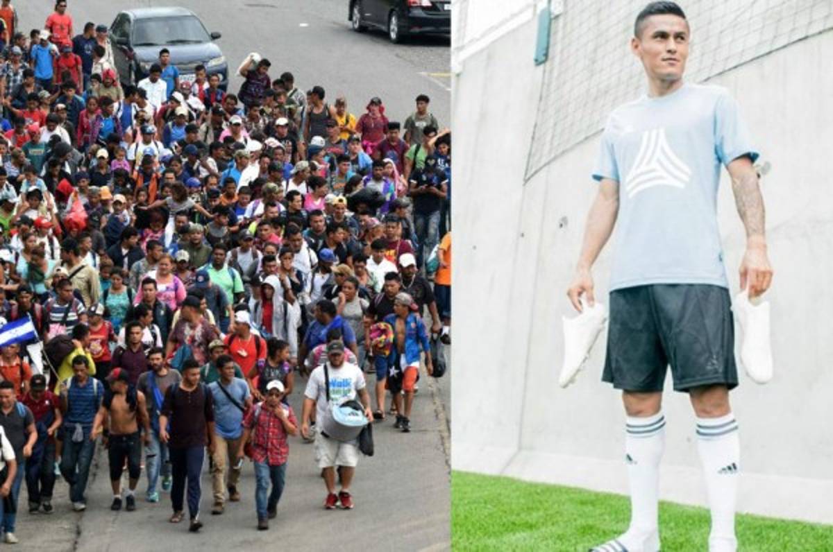 El emotivo mensaje que dedica Andy Najar a hondureños que van en caravana