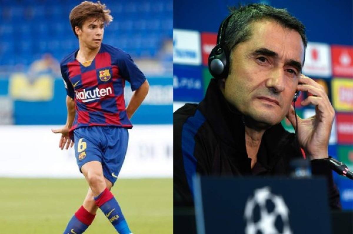 Riqui Puig amenazó con dejar al FC Barcelona y Valverde le respondió: 'En el B está bien'