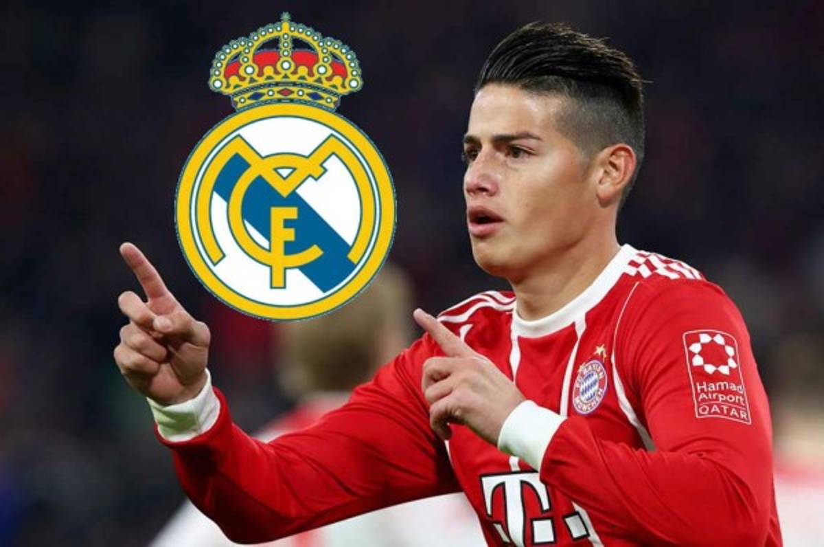 James Rodríguez no descarta regresar al Real Madrid